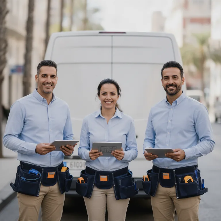 Agencia Inmobiliaria Comercial equipo en Elche